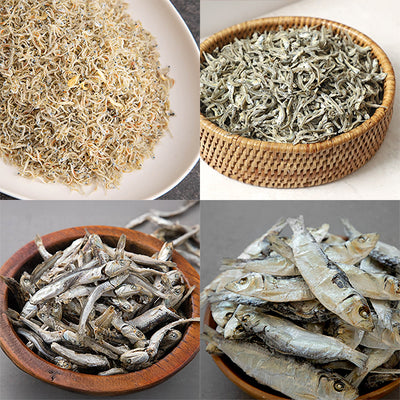 [한국직배송 B] 멸치청년단 프리미엄 멸치 종합세트(다시멸치 500g + 볶음멸치 500g + 지리멸치 500g + 디포리500g)