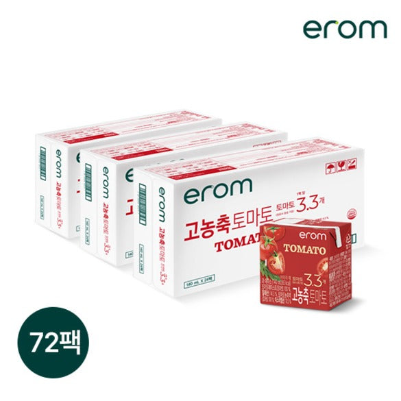 Erom Highly Concentrated Tomato 140ml x 72 Packs_ K Direct Delivery C