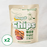 [해남참농가] 해남산 생고구마로 만든 마요칩 45g x 2팩 (묶음)