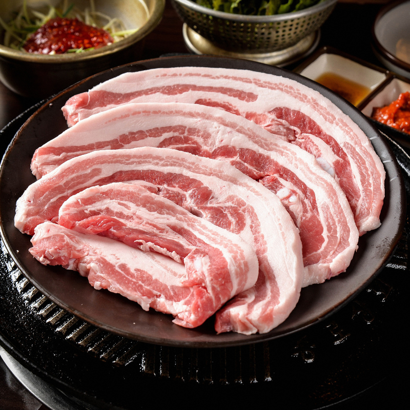 [주현푸드] 하남쭈꾸미 보통매운맛 350g x 3팩+ [울타리] 슬라이스 삼겹살 1lb_타임딜 (묶음)