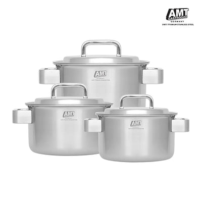 [Korea Direct Delivery D] AMT 316Ti 5-Ply Pro 3 Set (16cm, 20cm, 24cm)