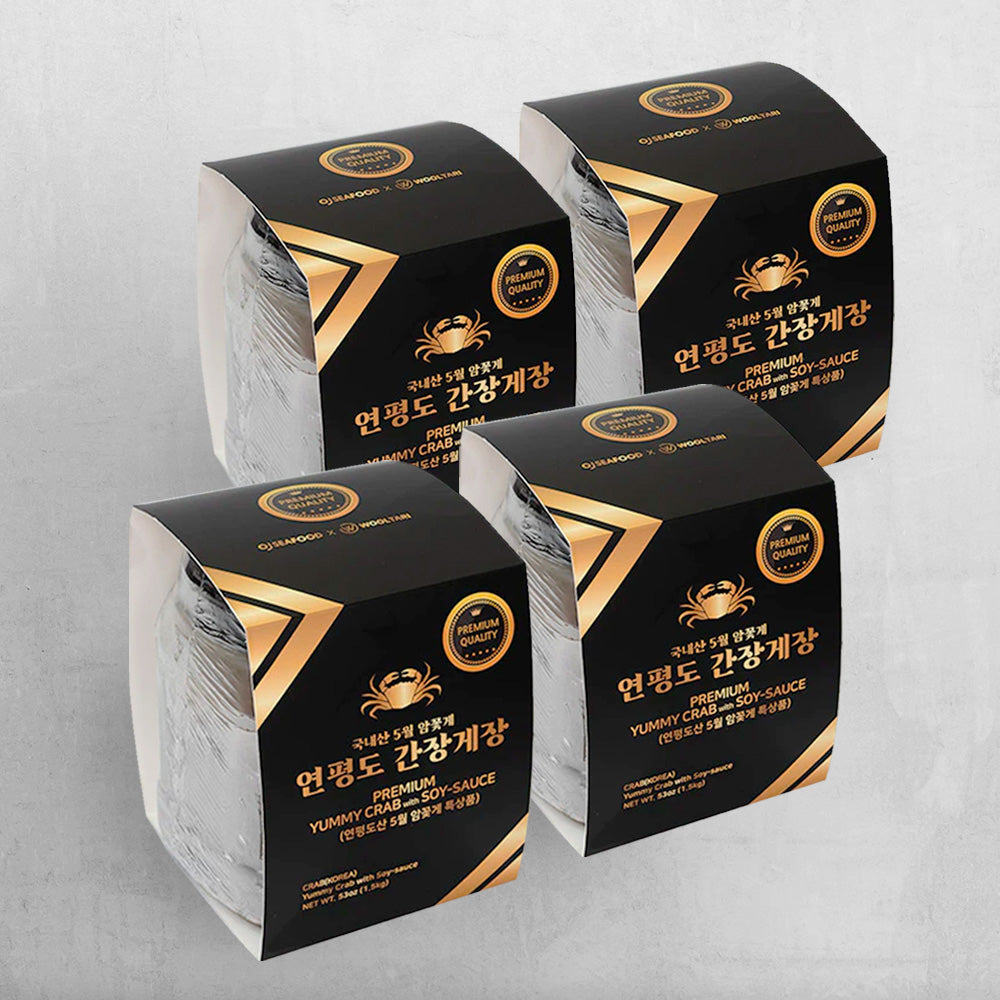 Premium Soy Sauce Marinated Crab 1.5kg (female crab 280~320g)