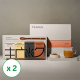 [티어스] 한국 전통차 4종 컬렉션 선물세트(120g x 4) x 2 박스_무료배송 (묶음)