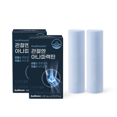 [Korea Direct Delivery D] Ace Biome BNR Anaparactin tablets + Balm (Select: 1 month/2 months/3 months)