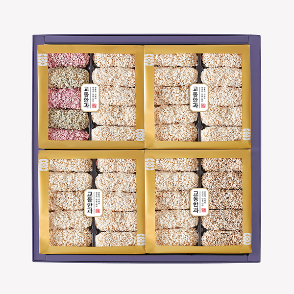 Gyodong Hangwa Dungduhkung 2-Tier Gift Set_Korea Direct Delivery B