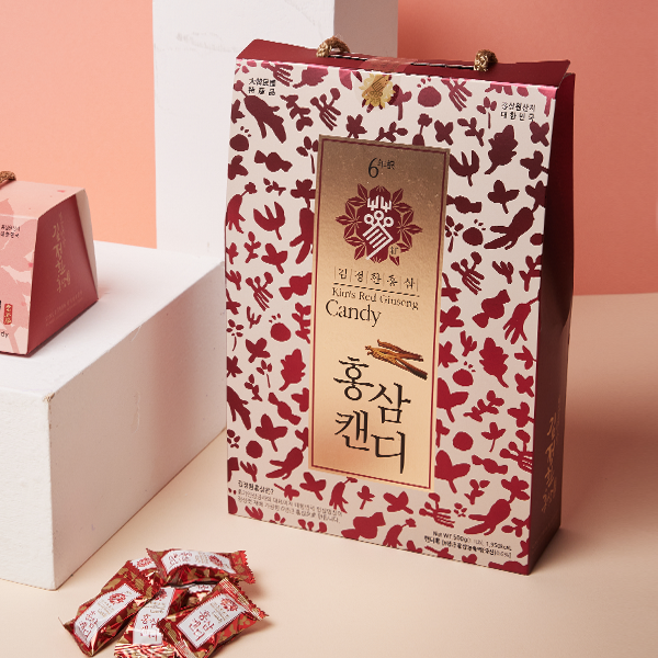 Red Ginseng Candy 500g x 10 box_ Free shipping (Set)