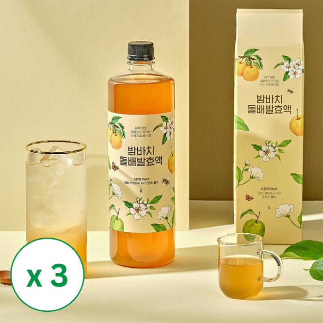 野梨提取物糖浆 1L x 3包(套装)