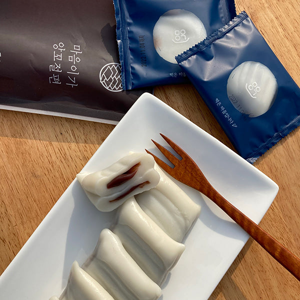 [마음이가] 앙꼬절편 500g + 쑥앙꼬절편 500g_타임딜 (묶음)