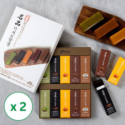 Assorted Korean Dessert Sweet Jelly 450g x 2 (Set)