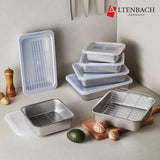 Altenbach Stainless Steel Tray 7-Piece Set with Rack_Korea Direct Delivery A