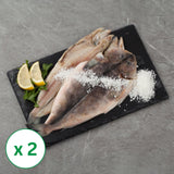 Trimmed half-dried Atka mackerel 400g x 2packs (Set)