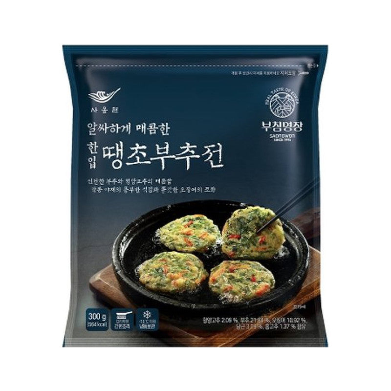 [사옹원] 부침명장 한입 땡초부추전 300g x 2개 (묶음)