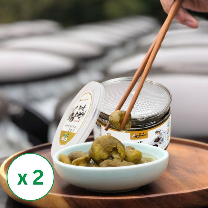 Jirisan Maesil Pickles 340g x 2 Bottle (Set)