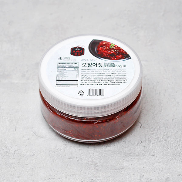 [1+1][동화푸드] 오마니 오징어젓 500g (묶음)_ 타임딜