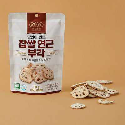 glutinous rice lotus root made by Myeongin 30g (Set)