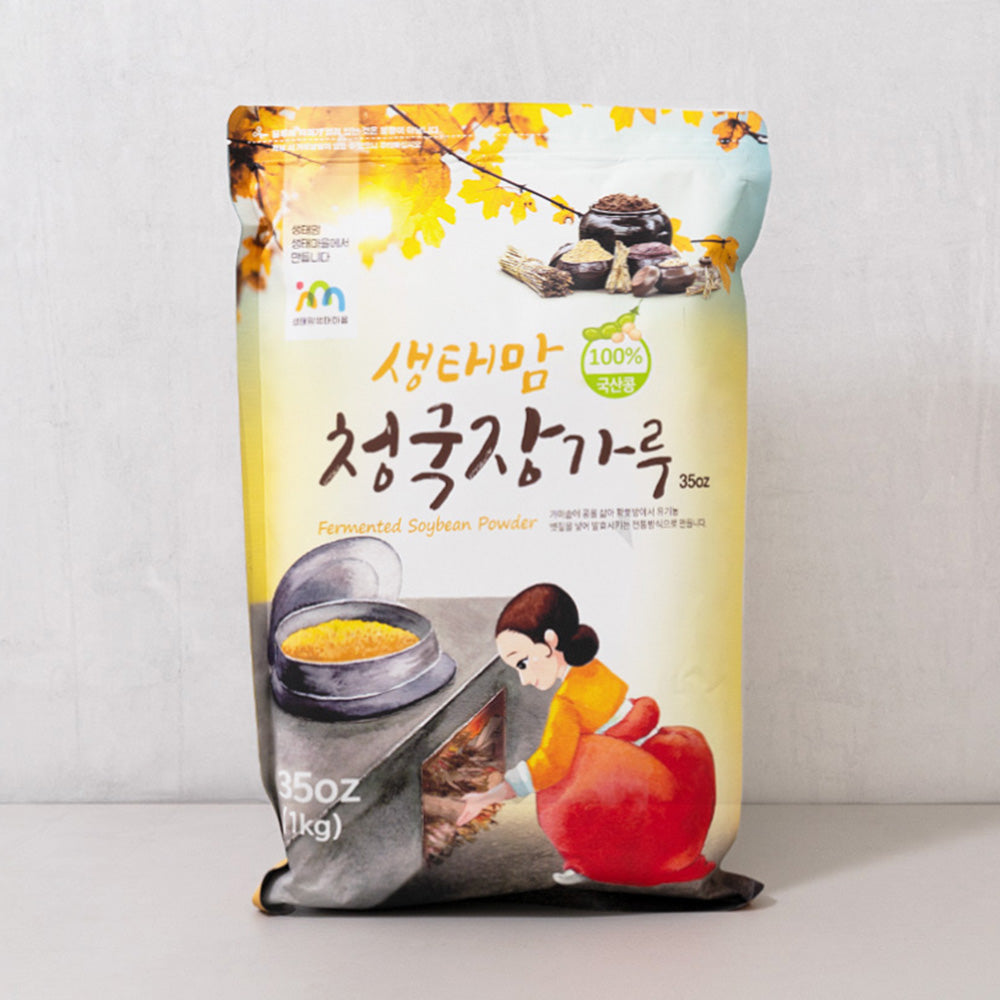 [Sengtae Mom] Fermented Soybean Powder 1kg + [Bobsnu] Soy Milk (Yakkong100) 1box + Yeongju Apple Juice 1box_Free Shipping
