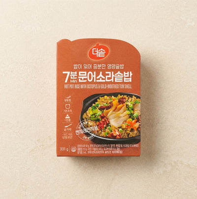 [더솥] 7분 문어소라솥밥 331g