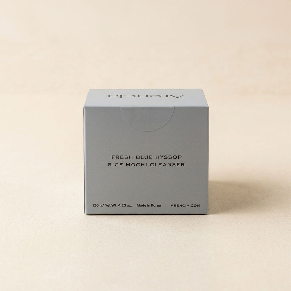 [Arencia] Blue Hyssop Rice Mochi Cleanser 120g