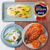 [Korea Direct Delivery C] Hongcheon Daebok Cabbage Kimchi 2kg + White Kimchi 1.5kg + Radish Water Kimchi 1.5kg