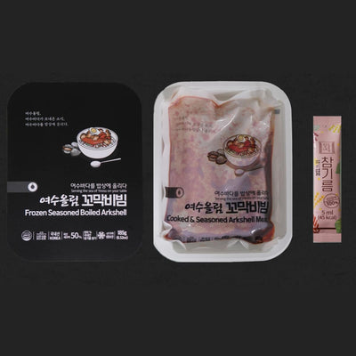 [여수새고막] 꼬막비빔 185g x 4팩 (묶음)