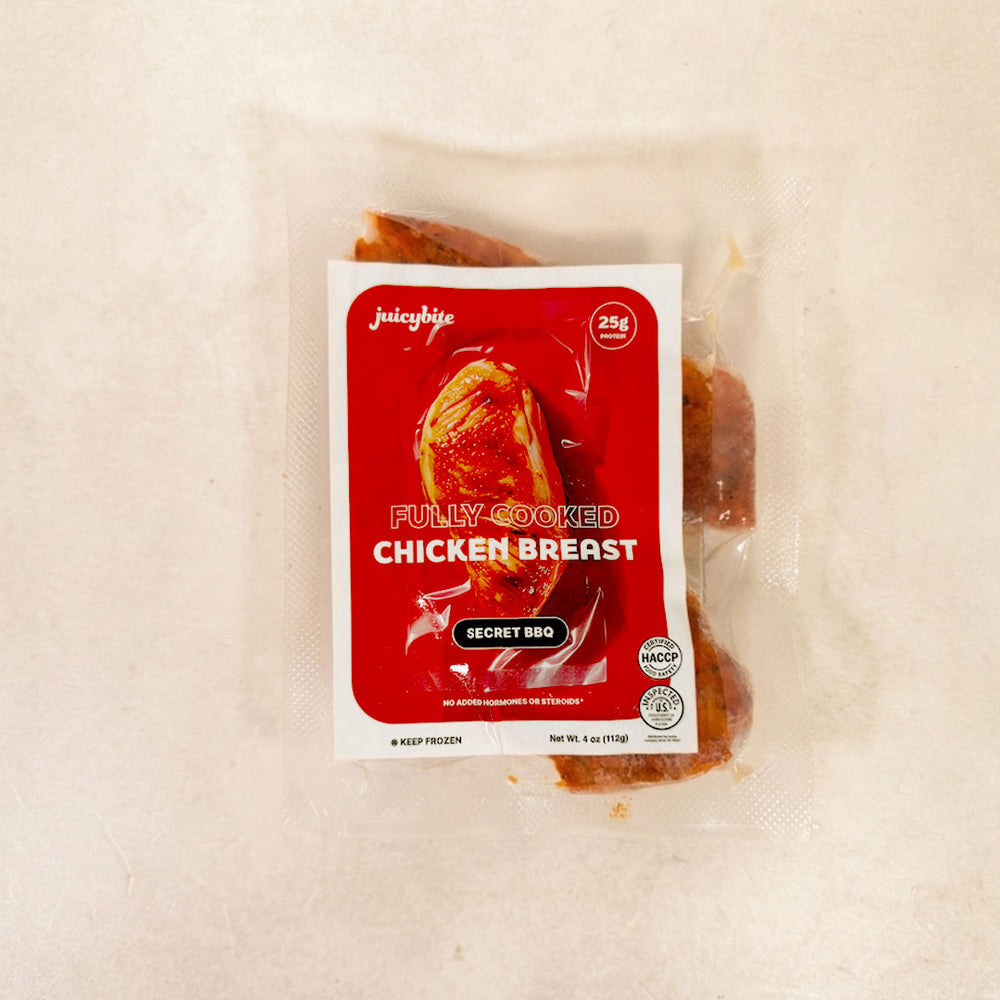 [Juicybite] 60초 완성! 한국식 닭가슴살 바베큐맛 4oz x 2팩 (묶음)