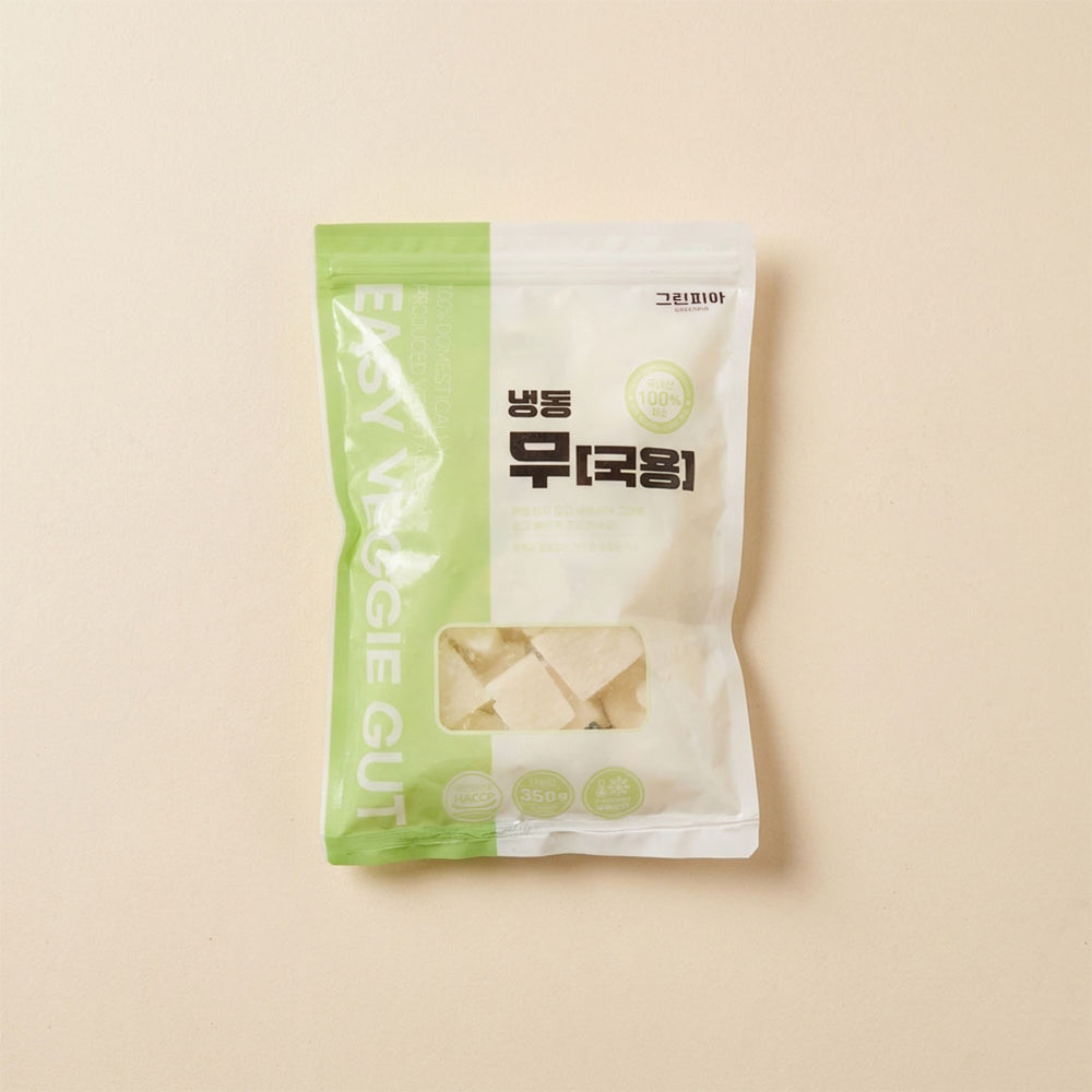 [그린피아] 100% 국내산 냉동 무(국용) 350g