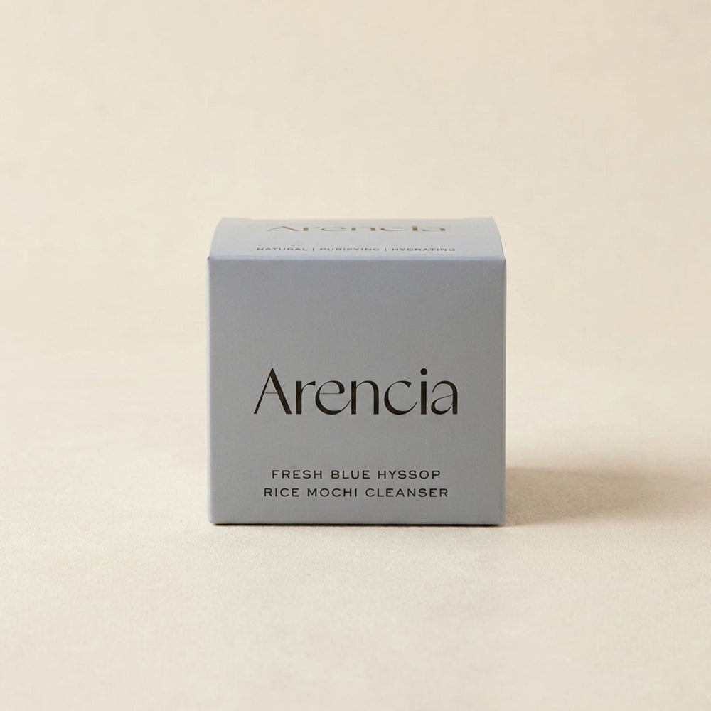 [Arencia] Blue Hyssop Rice Mochi Cleanser 120g
