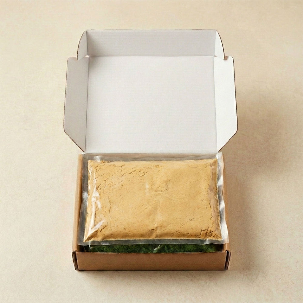 [Maumiga] Flat Sheet Mugwort Injeolmi Kit 2kg x 2 + Pumpkin Injeolmi Kit 2kg x 2 _Free Shipping in the 2nd WK/ July