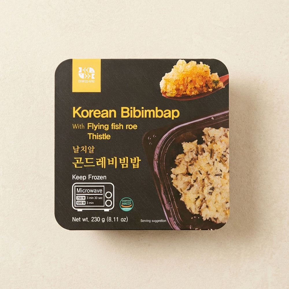 [어부의식탁] 날치알 곤드레비빔밥 230g