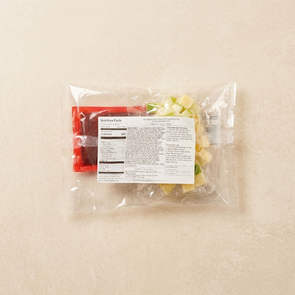 [울타리] 고추장찌개 한끼 소스 키트 300g