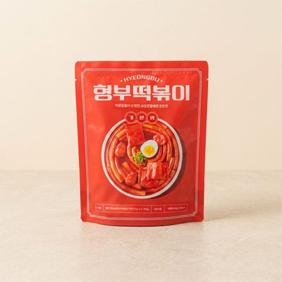 [형부떡볶이] 기본맛 밀떡 떡볶이 442g x 2팩 (묶음)