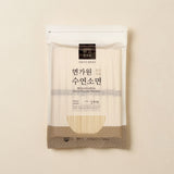 [Myeongawon] Premium Hand Pulled Fine Noodles 500g