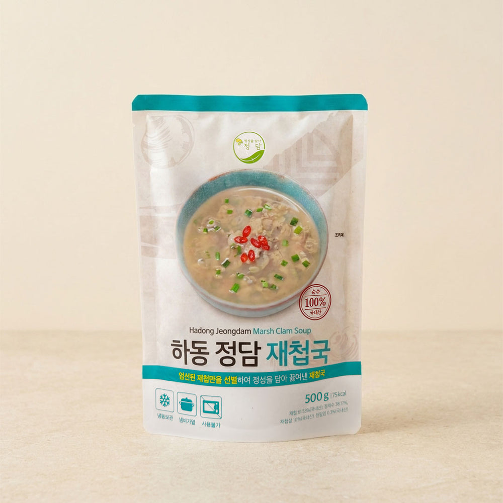 [정담] 하동 정담 재첩국 500g