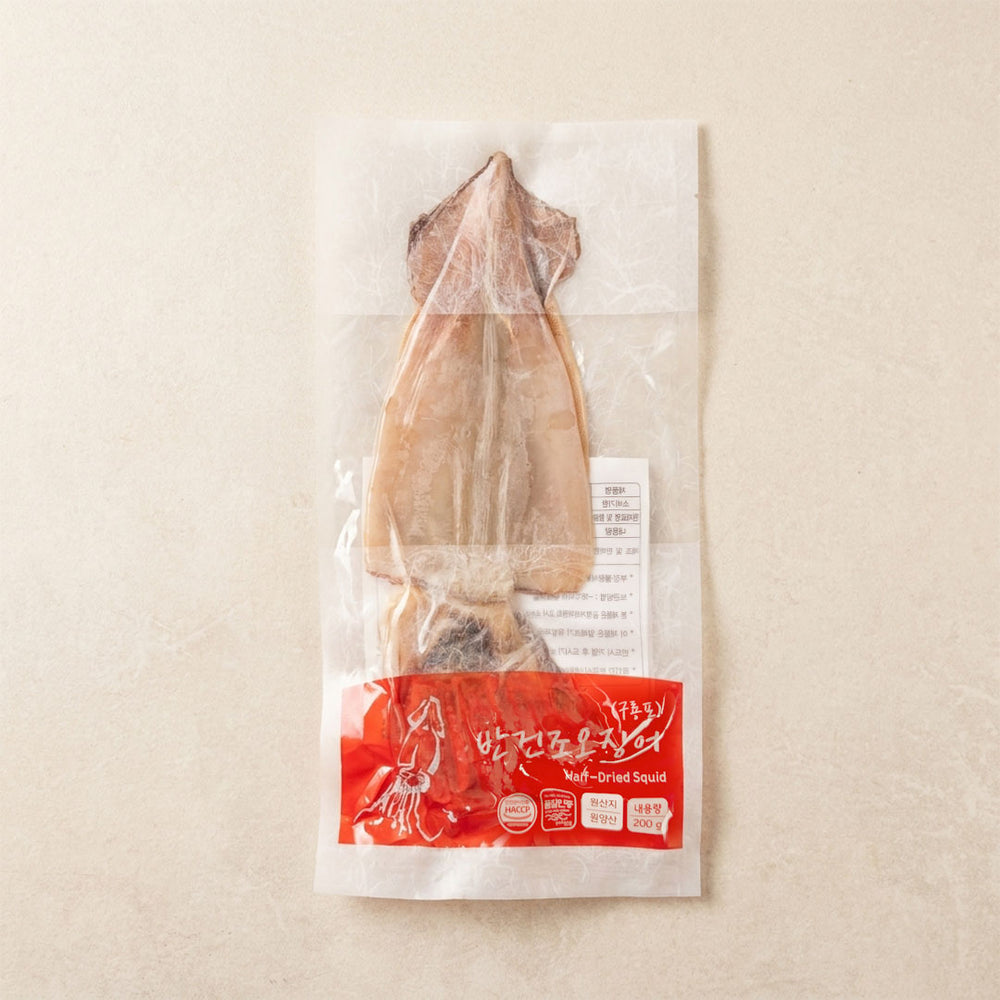 [양포어장] 구룡포 반건조 오징어 200g x 2팩 (묶음)