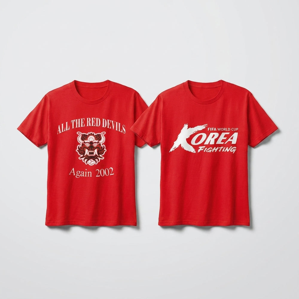[AGAIN 2002] Red Devils cheering Shirt