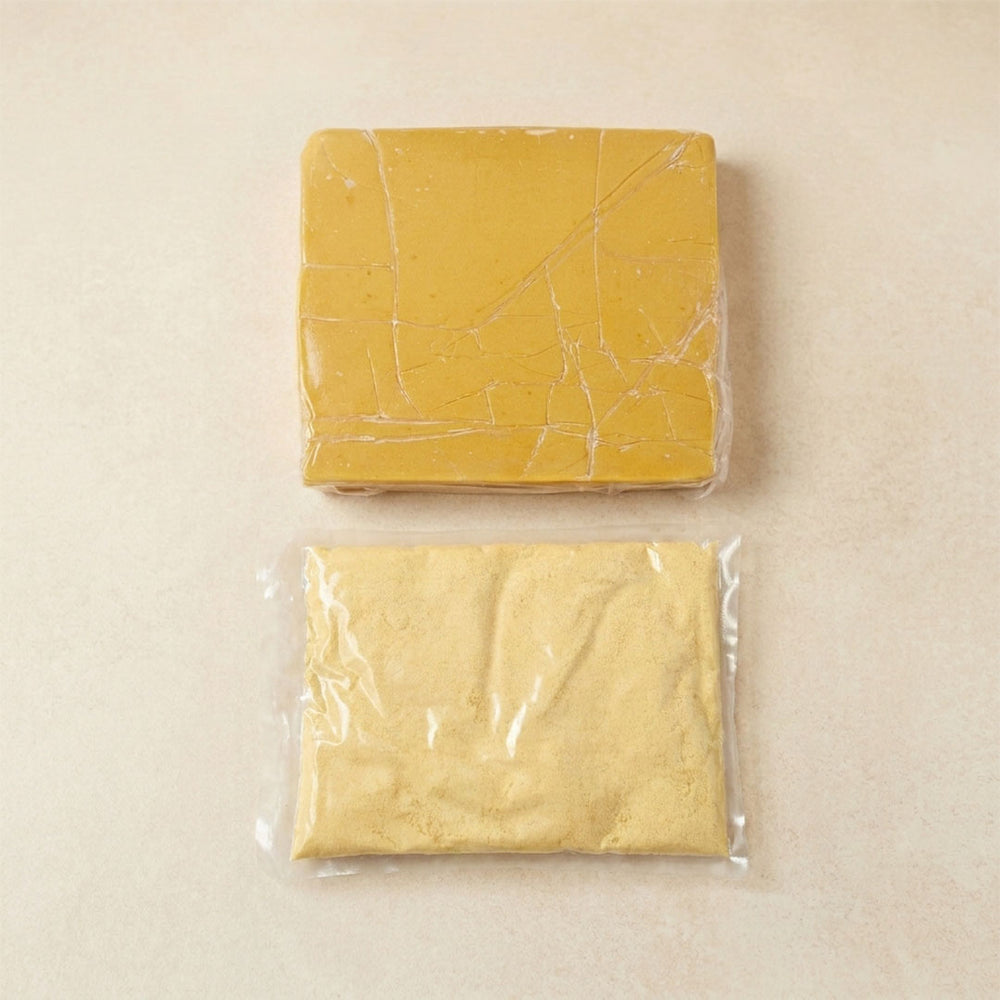 [Maumiga] Flat Sheet Mugwort Injeolmi Kit 2kg x 2 + Pumpkin Injeolmi Kit 2kg x 2 _Free Shipping in the 2nd WK/ July