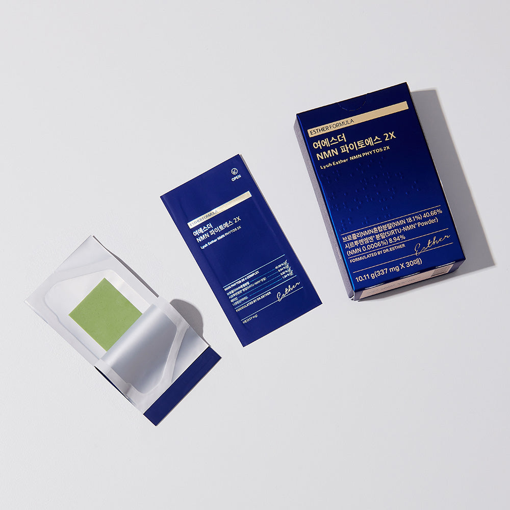 [한국직배송 A] 여에스더 식물성 NMN(엔엠엔) 파이토에스 2X 2+2 (4박스)
