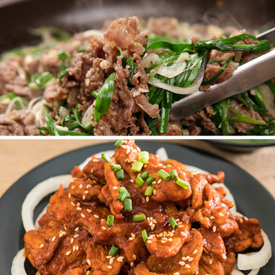 [울타리] 불고기 2lb + 매운 돼지불고기 2lb_타임딜 (묶음)