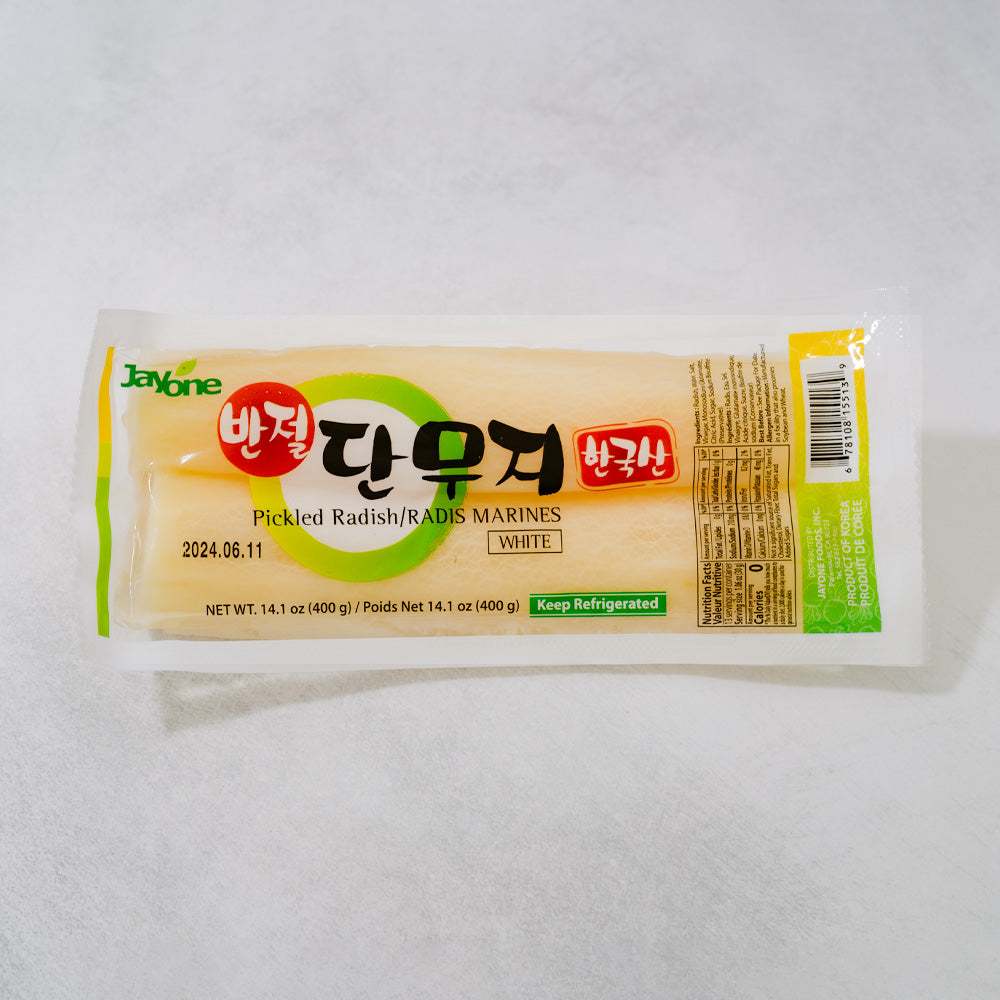 한국산 반절 단무지400g