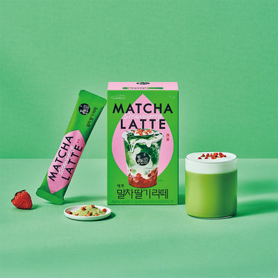 [쟈뎅] 제주 말차 딸기라떼 (20gx10개)