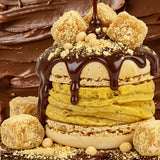 [널담] 뚱카롱 4구 - 인절미 초코 (50g x 4개입)