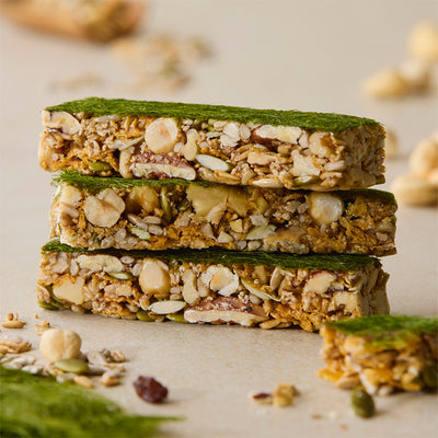 [이른비] 고즈넛 감태 견과바 350g (35gx10)