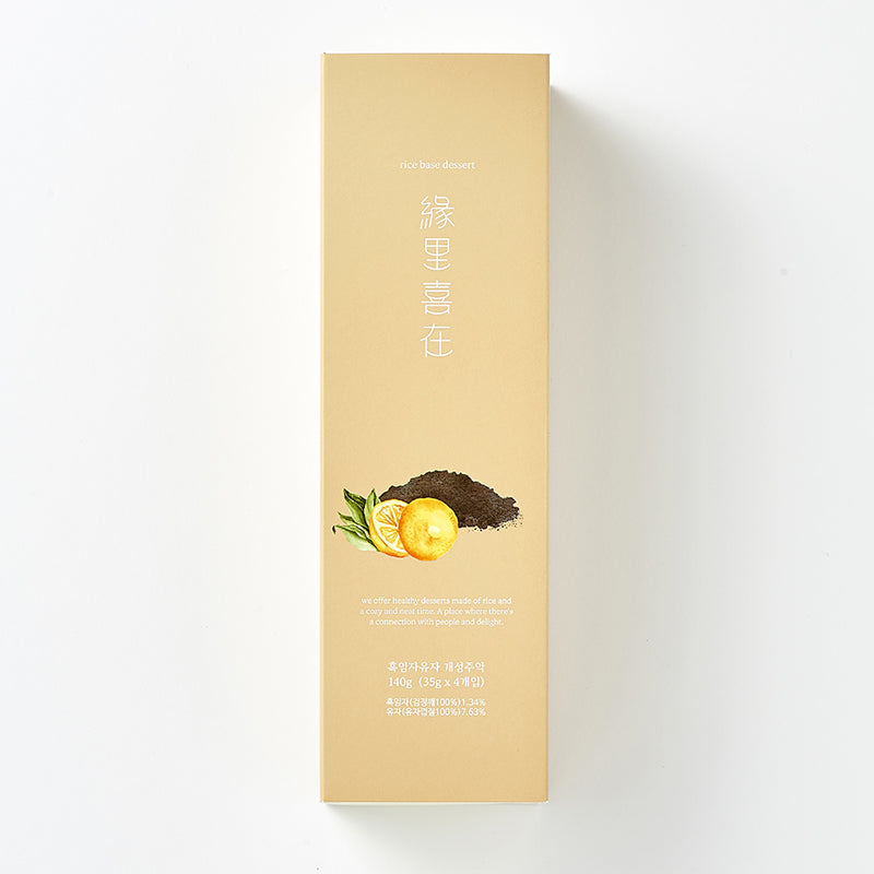 [연리희재] 개성주악 흑임자유자 140g (35gx4개입)