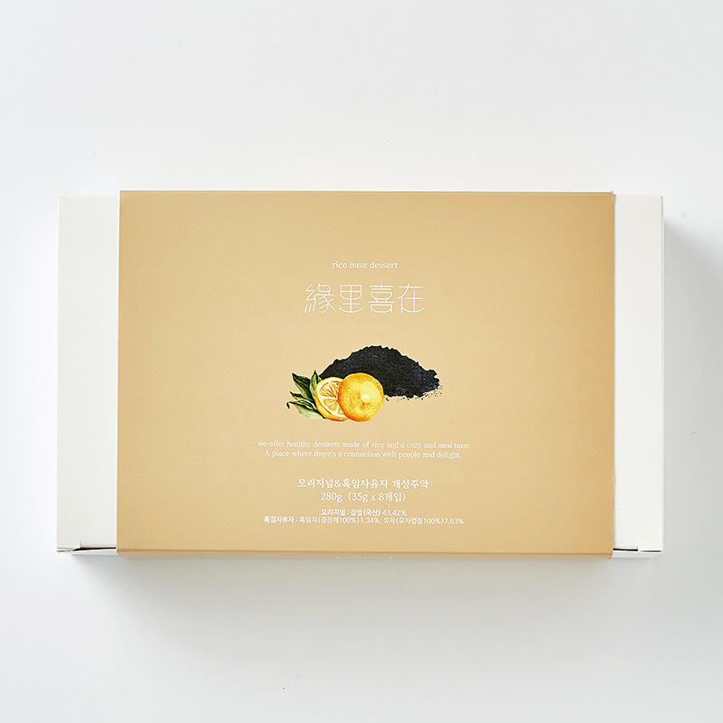 [연리희재] 개성주악 흑임자유자 280g (35gx8개입)