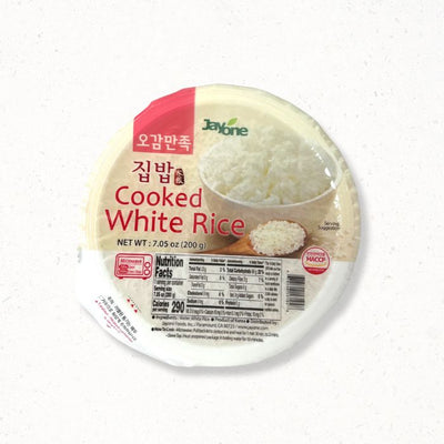 Cooked White Rice 200g