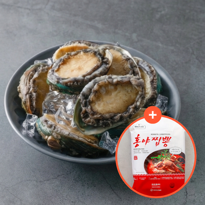 [다시마전복수산] 전복 1kg 1팩 (11미~13미) (특대)ㅣ*증정* 홍야 짬뽕 1260g