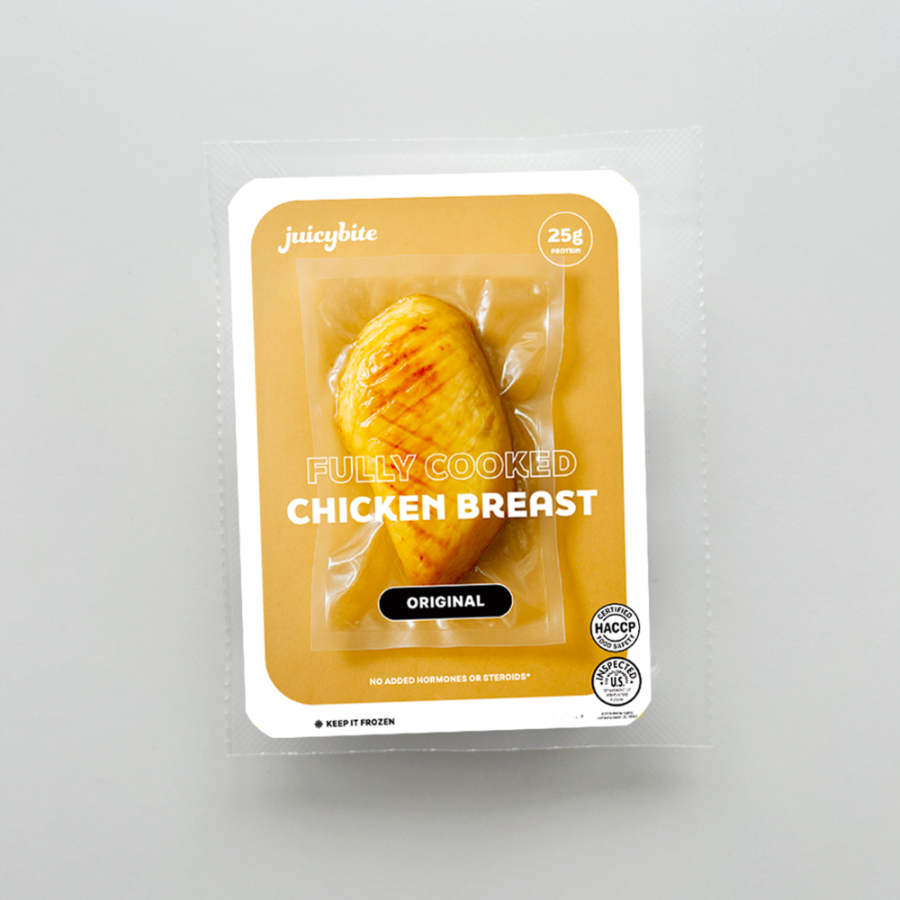 [Juicybite] 60초 완성! 한국식 닭가슴살 오리지널 4oz x 2팩 (묶음)