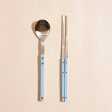 Sentier Satin Spoon + Chopstick Set Sky