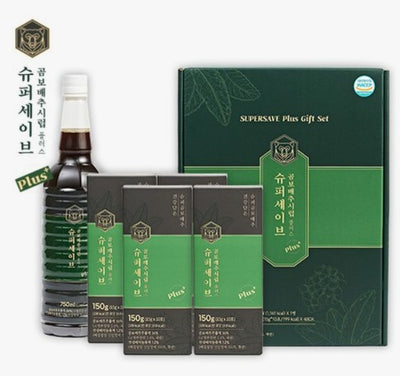 [한국직배송 B] 슈퍼세이브 곰보배추시럽 플러스 기프트세트 1,350g