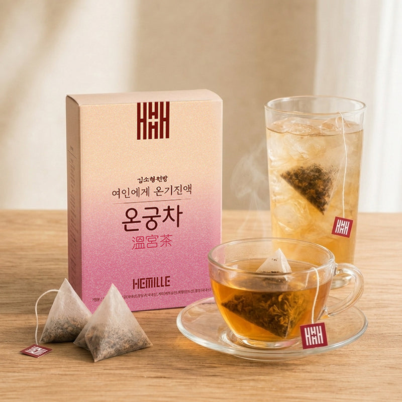 [K Direct Delivery] Hemille Ongungjin Stick (2Boxes) + Ongungcha Herbal Tea (2Boxes)